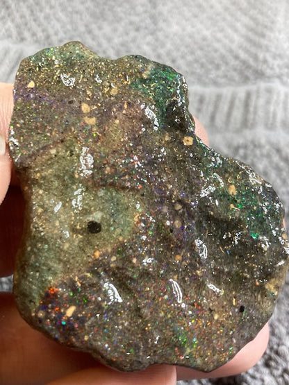 Honduras Opal Rohsteine, Rarität, Schwarzopal, Edelopal, Matrixopal