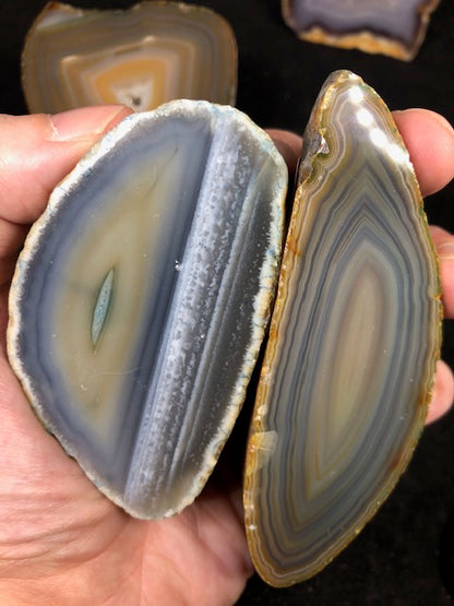 Achat Geode in sehr guter Qualität, naturbelassen oder gefärbt