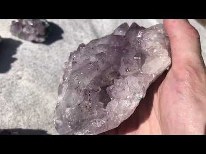 Amethyst Drusen Stücke in sehr guter Qualität